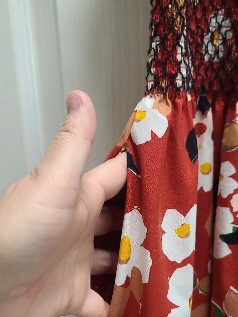 Kate Spade Sleeveless Dress Sz XL Red Floral